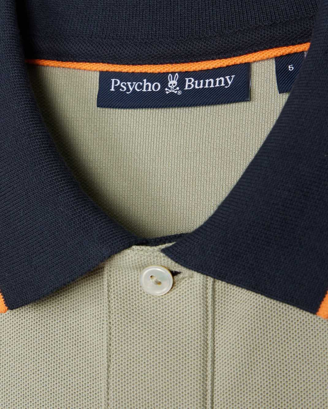 Polos Psycho Bunny Kayden Pique Polo Seagrass Homme | RRO-65879170